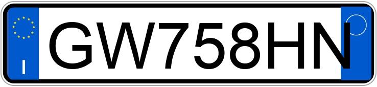 Numer rejestracyjny GW758HN posiada ALFA ROMEO Stelvio