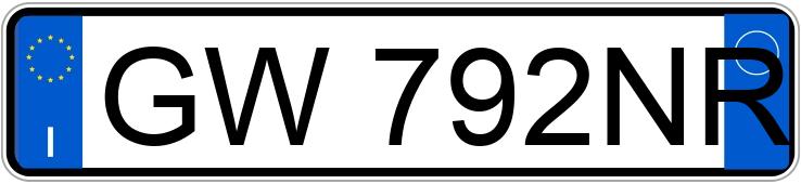 Numer rejestracyjny GW792NR posiada AUDI A4 5a serie Numer rejestracyjny GW792NR posiada AUDI A4 5a serie