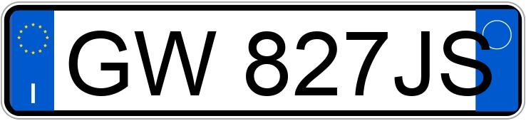 Numer rejestracyjny GW827JS posiada VOLKSWAGEN Golf 7a serie