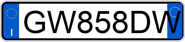 Numer rejestracyjny GW858DW posiada CITROEN Berlingo 2a serie Numer rejestracyjny GW858DW posiada CITROEN Berlingo 2a serie