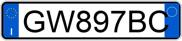 Numer rejestracyjny GW897BC posiada BMW Serie 2 G.C.