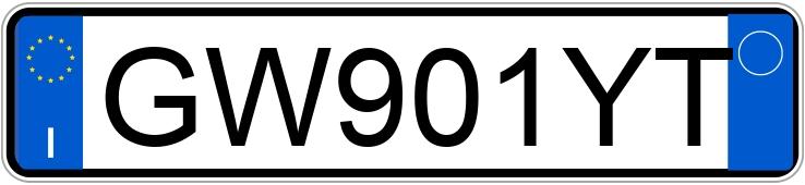 Numer rejestracyjny GW901YT posiada MERCEDES GLA