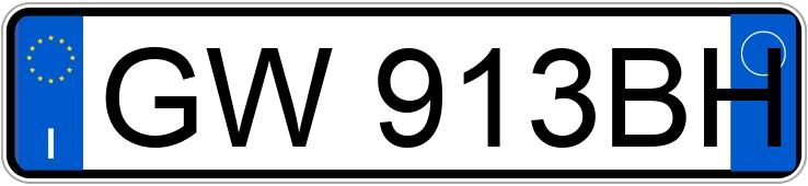 Numer rejestracyjny GW913BH posiada MERCEDES CLA S.Brake