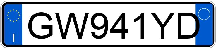 Numer rejestracyjny GW941YD posiada LAND ROVER Range Rover 4aserie
