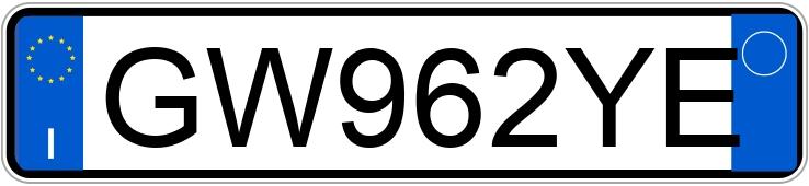 Numer rejestracyjny GW962YE posiada AUDI Q3 2a serie