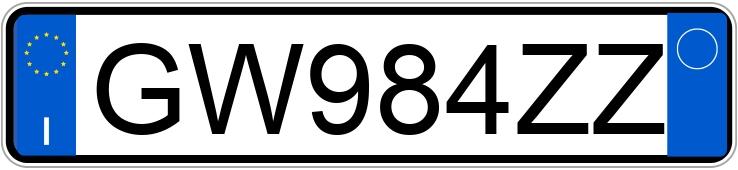 Numer rejestracyjny GW984ZZ posiada LAND ROVER RR Sport 2a serie