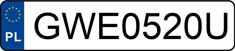 Numer rejestracyjny GWE 0520U posiada MERCEDES-BENZ C 250 TD MR`97 202 Classic - GWE0520U