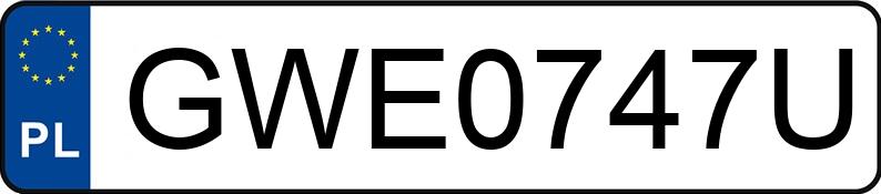 Numer rejestracyjny GWE 0747U posiada FIAT Seicento 1.1 Kat. MR`98 S - GWE0747U Numer rejestracyjny GWE 0747U posiada FIAT Seicento 1.1 Kat. MR`98 S - GWE0747U