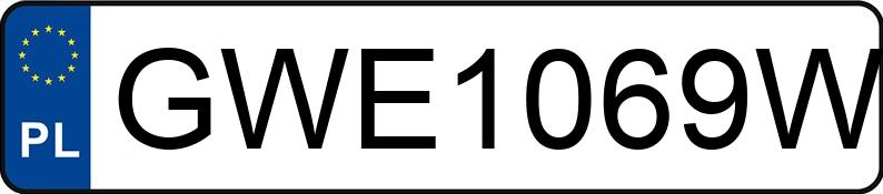 Numer rejestracyjny GWE 1069W posiada MERCEDES-BENZ E 220 CDI MR`06 E4 211 Classic - GWE1069W