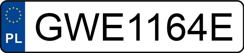 Numer rejestracyjny GWE 1164E posiada TOYOTA RAV 4 2.0 MR`06 E4 Premium 4x4 - GWE1164E