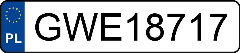 Numer rejestracyjny GWE 18717 posiada VOLKSWAGEN Tiguan 2.0 Diesel DPF MR`08 E4 Trend & Fun 4MOTION Tiptronic - GWE18717