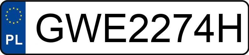 Numer rejestracyjny GWE 2274H posiada VOLKSWAGEN Golf IV 1.9 TDI MR`97 GTI - GWE2274H Numer rejestracyjny GWE 2274H posiada VOLKSWAGEN Golf IV 1.9 TDI MR`97 GTI - GWE2274H