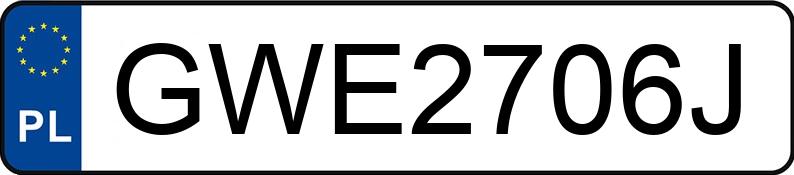 Numer rejestracyjny GWE 2706J posiada VOLKSWAGEN Golf VI 2.0 TDI MR`08 E5 Trendline - GWE2706J Numer rejestracyjny GWE 2706J posiada VOLKSWAGEN Golf VI 2.0 TDI MR`08 E5 Trendline - GWE2706J
