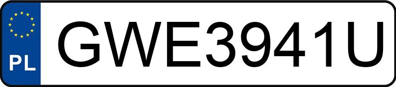 Numer rejestracyjny GWE 3941U posiada VOLKSWAGEN GOLF - GWE3941U Numer rejestracyjny GWE 3941U posiada VOLKSWAGEN GOLF - GWE3941U