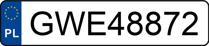 Numer rejestracyjny GWE 48872 posiada AUDI A3 - GWE48872 Numer rejestracyjny GWE 48872 posiada AUDI A3 - GWE48872