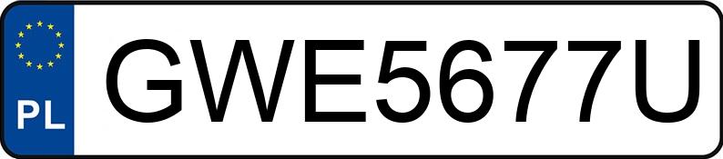 Numer rejestracyjny GWE 5677U posiada RENAULT MEGANE SCENIC - GWE5677U Numer rejestracyjny GWE 5677U posiada RENAULT MEGANE SCENIC - GWE5677U