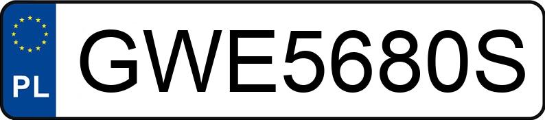 Numer rejestracyjny GWE 5680S posiada VOLKSWAGEN Jetta GP 1.4 TSI MR`15 E6 Trendline - GWE5680S