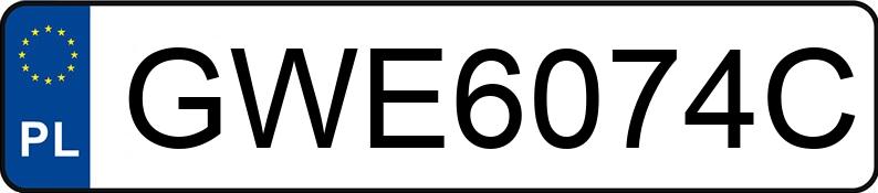 Numer rejestracyjny GWE 6074C posiada VOLKSWAGEN SHARAN - GWE6074C Numer rejestracyjny GWE 6074C posiada VOLKSWAGEN SHARAN - GWE6074C