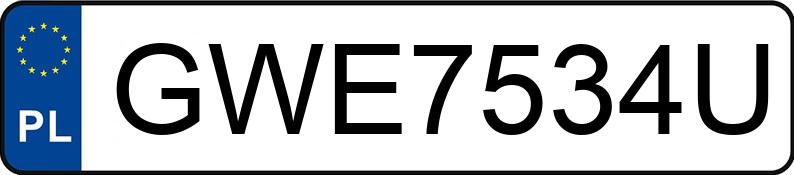Numer rejestracyjny GWE 7534U posiada KIA PICANTO - GWE7534U Numer rejestracyjny GWE 7534U posiada KIA PICANTO - GWE7534U