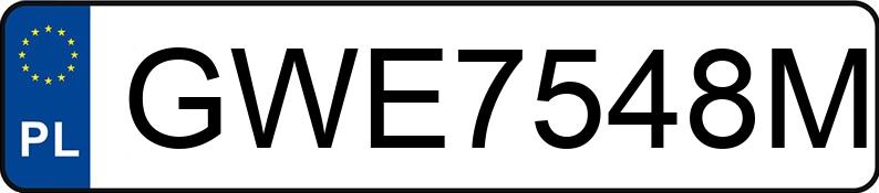 Numer rejestracyjny GWE 7548M posiada PEUGEOT 208 - GWE7548M