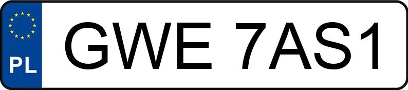 Numer rejestracyjny GWE 7AS1 posiada CASE 1490 - GWE7AS1 Numer rejestracyjny GWE 7AS1 posiada CASE 1490 - GWE7AS1