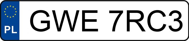 Numer rejestracyjny GWE 7RC3 posiada HONDA Skutery od 50 ccm ADV 350 - GWE7RC3