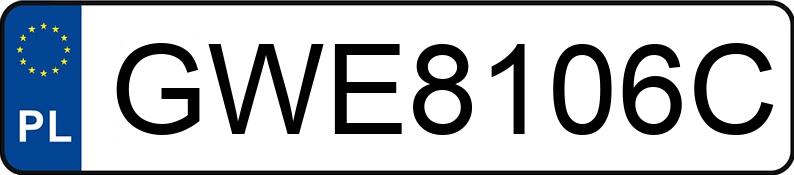 Numer rejestracyjny GWE 8106C posiada SKODA OCTAVIA - GWE8106C Numer rejestracyjny GWE 8106C posiada SKODA OCTAVIA - GWE8106C