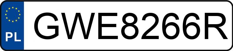 Numer rejestracyjny GWE 8266R posiada MERCEDES-BENZ CLS 550 - GWE8266R Numer rejestracyjny GWE 8266R posiada MERCEDES-BENZ CLS 550 - GWE8266R