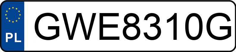 Numer rejestracyjny GWE 8310G posiada VOLKSWAGEN Passat B8 1.8 TSI MR`15 E6 Highline DSG - GWE8310G