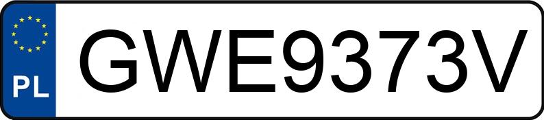 Numer rejestracyjny GWE 9373V posiada AUDI A3 QUATTRO - GWE9373V