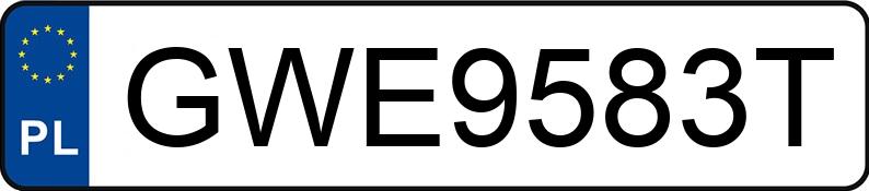 Numer rejestracyjny GWE 9583T posiada TOYOTA TOYOTA COROLLA - GWE9583T Numer rejestracyjny GWE 9583T posiada TOYOTA TOYOTA COROLLA - GWE9583T