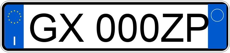 Numer rejestracyjny GX000ZP posiada FERRARI Daytona SP3 Numer rejestracyjny GX000ZP posiada FERRARI Daytona SP3