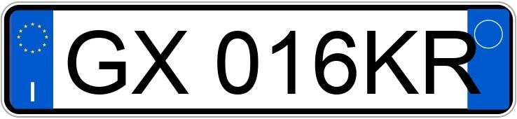 Numer rejestracyjny GX016KR posiada DACIA Sandero 3a serie