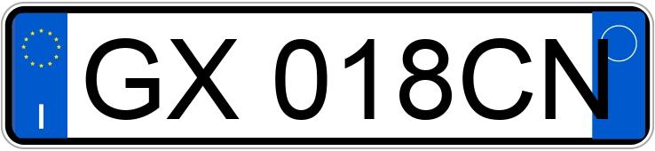 Numer rejestracyjny GX018CN posiada AUDI Q8