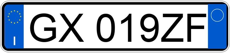 Numer rejestracyjny GX019ZF posiada PEUGEOT 208 2a serie