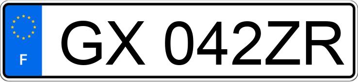 Numer rejestracyjny GX042ZR posiada AUDI A3 SPORTBACK