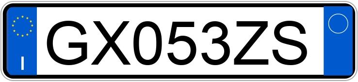 Numer rejestracyjny GX053ZS posiada FORD Puma