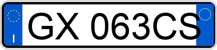 Numer rejestracyjny GX063CS posiada PEUGEOT 208 2a serie