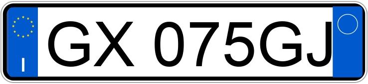 Numer rejestracyjny GX075GJ posiada MERCEDES GLA