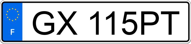 Numer rejestracyjny GX115PT posiada CITROEN C3 III