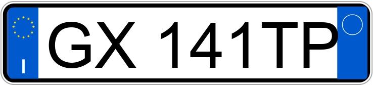 Numer rejestracyjny GX141TP posiada OPEL Corsa 6a serie Numer rejestracyjny GX141TP posiada OPEL Corsa 6a serie