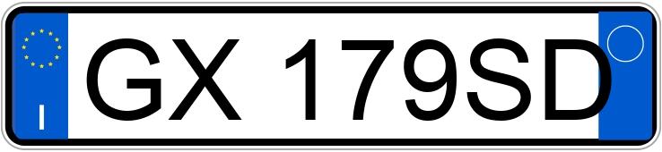 Numer rejestracyjny GX179SD posiada AUDI Q3 2a serie Numer rejestracyjny GX179SD posiada AUDI Q3 2a serie