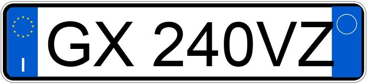 Numer rejestracyjny GX240VZ posiada HYUNDAI i10 1a serie