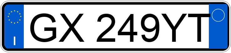 Numer rejestracyjny GX249YT posiada MERCEDES Classe G Numer rejestracyjny GX249YT posiada MERCEDES Classe G