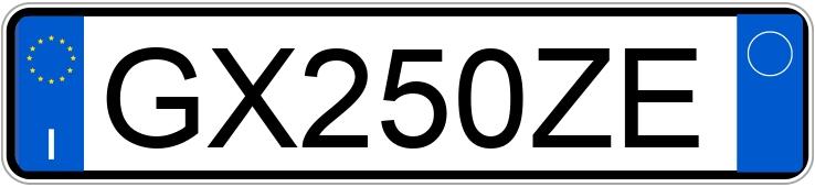 Numer rejestracyjny GX250ZE posiada PEUGEOT 208 2a serie Numer rejestracyjny GX250ZE posiada PEUGEOT 208 2a serie