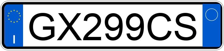Numer rejestracyjny GX299CS posiada NISSAN Qashqai 3a serie Numer rejestracyjny GX299CS posiada NISSAN Qashqai 3a serie