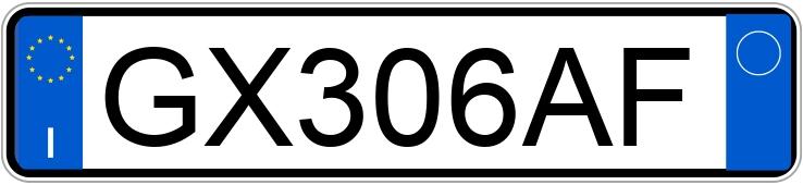 Numer rejestracyjny GX306AF posiada SUZUKI Swift Numer rejestracyjny GX306AF posiada SUZUKI Swift