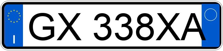 Numer rejestracyjny GX338XA posiada SKODA Octavia 4a serie Numer rejestracyjny GX338XA posiada SKODA Octavia 4a serie