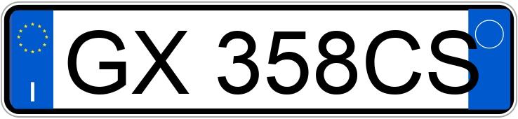 Numer rejestracyjny GX358CS posiada DACIA Duster 3a serie