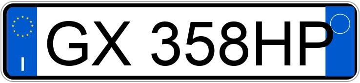 Numer rejestracyjny GX358HP posiada PEUGEOT 3008 3a serie 3008 Hybrid 136 e-DCS6 GT (100 kw)